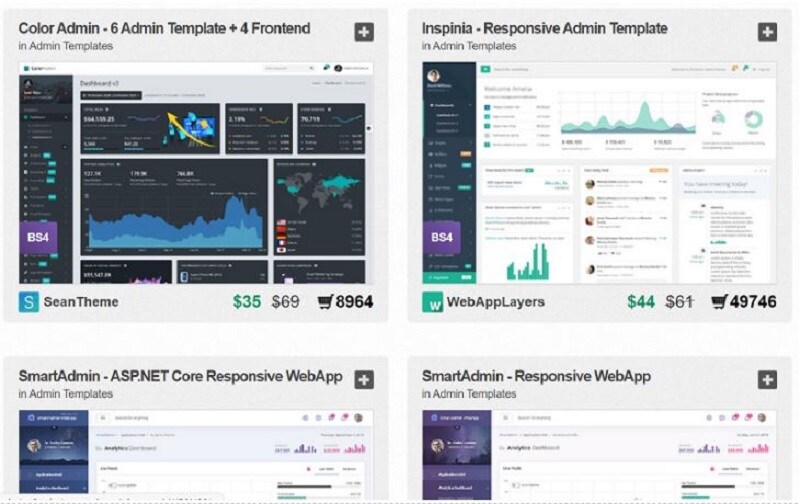bootstrap site templates