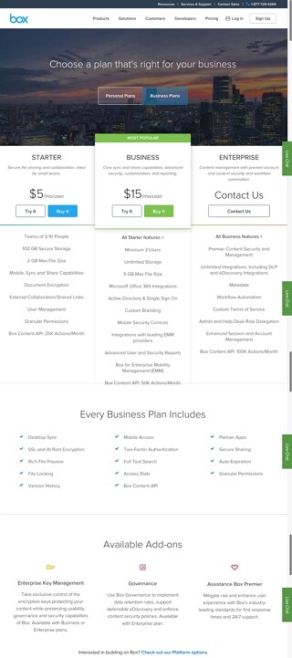 pricing page design inspiration
