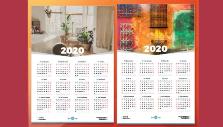 calendar design templates