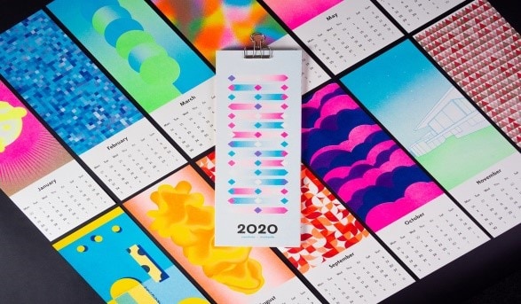 calendar design 2021
