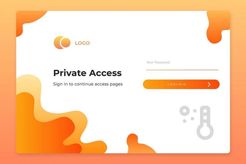 login page design in android