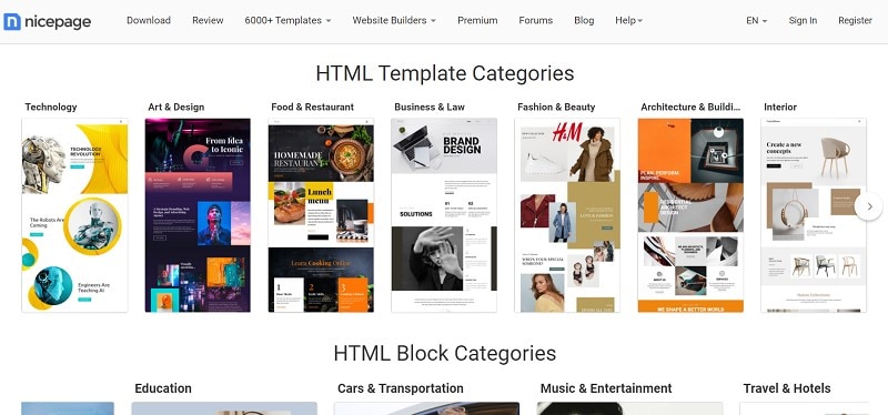 free html web templates 