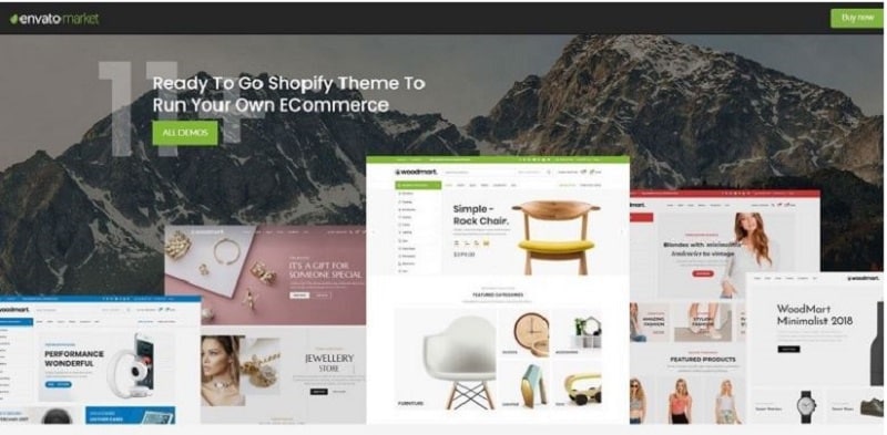 Shopify website templates
