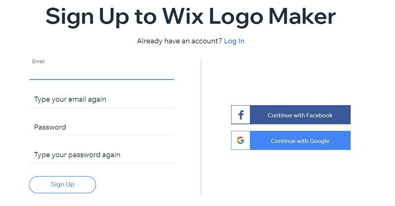 wix logo designer