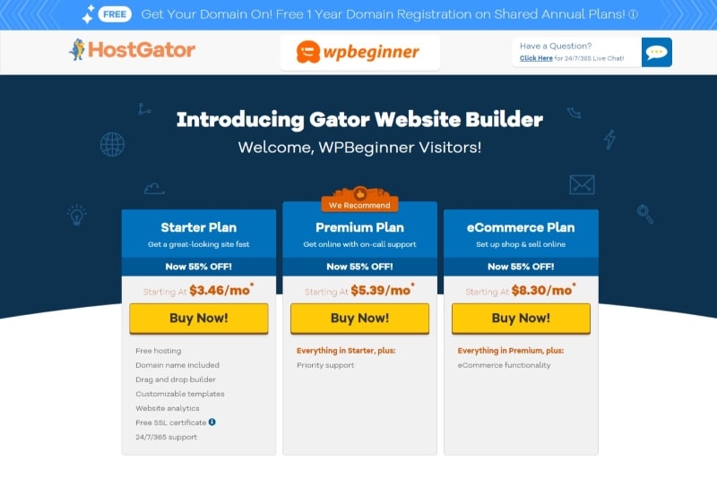 free web builder