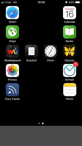 home screen layout ideas