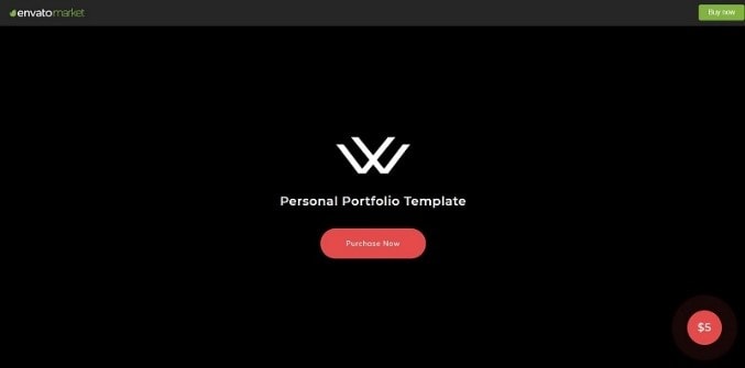 free personal website templates