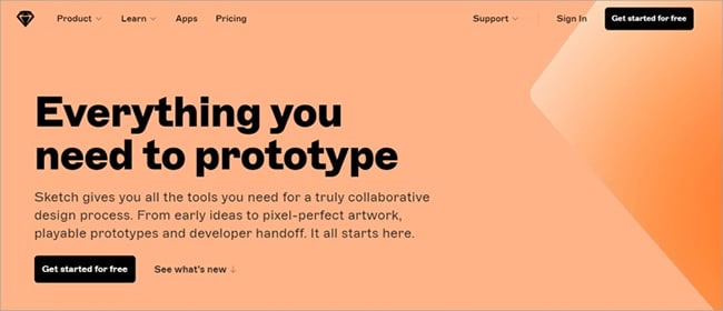 use sketch for prototyping