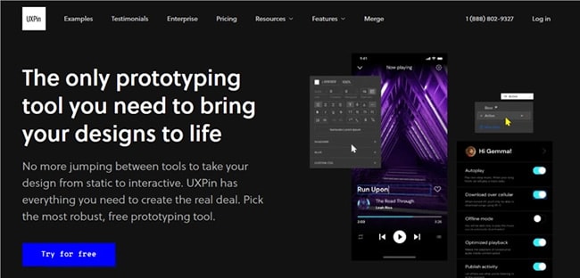 use uxpin for prototyping