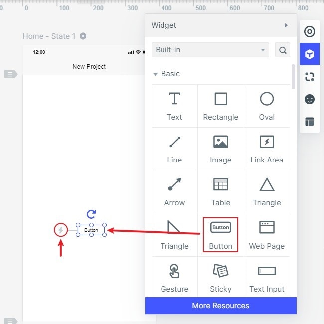 create transitions