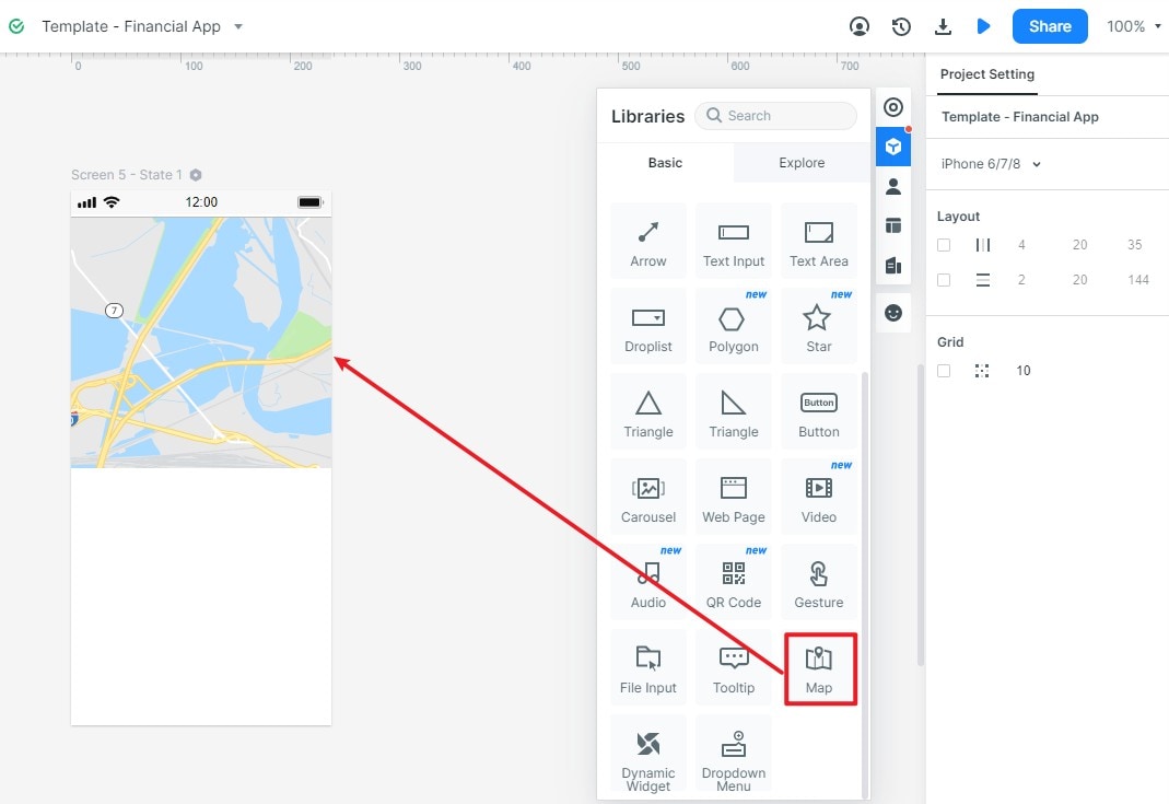 google docs wireframe