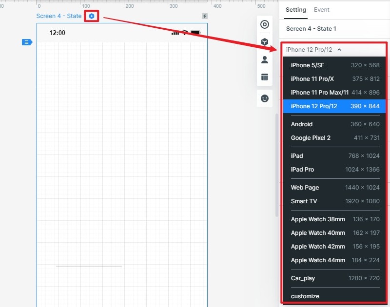 Mid-Fidelity Prototype Login/Create Profile