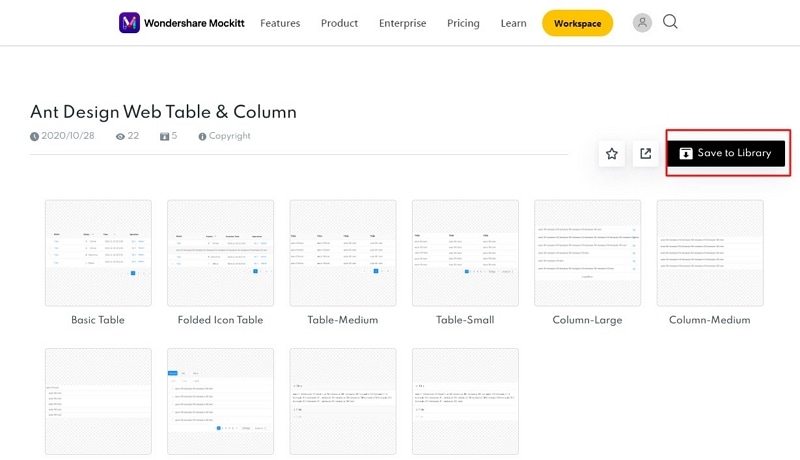 ant design table example