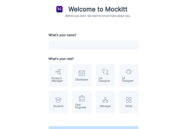 sign up mockitt account