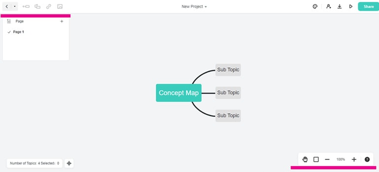 design your concept map