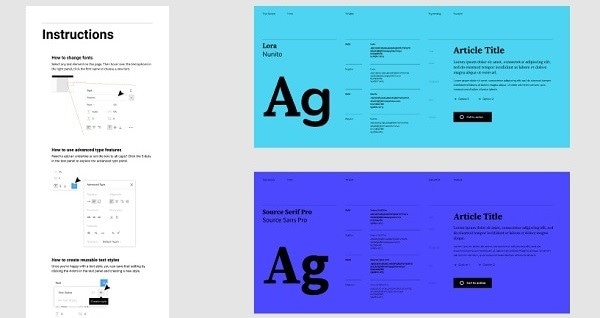 figma replace all fonts