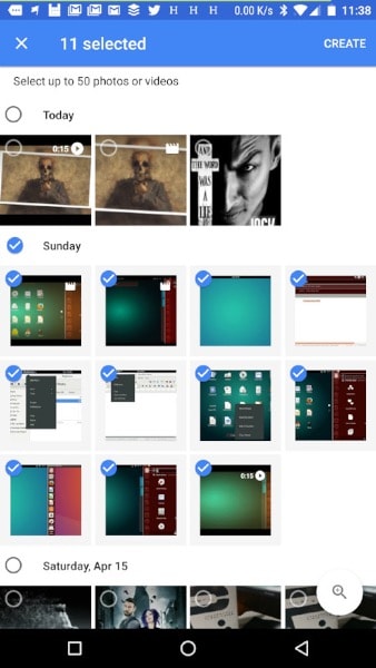 no slideshow option for google photos osx