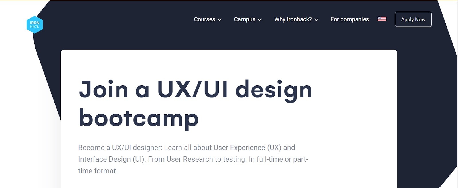 ux designer bootcamp