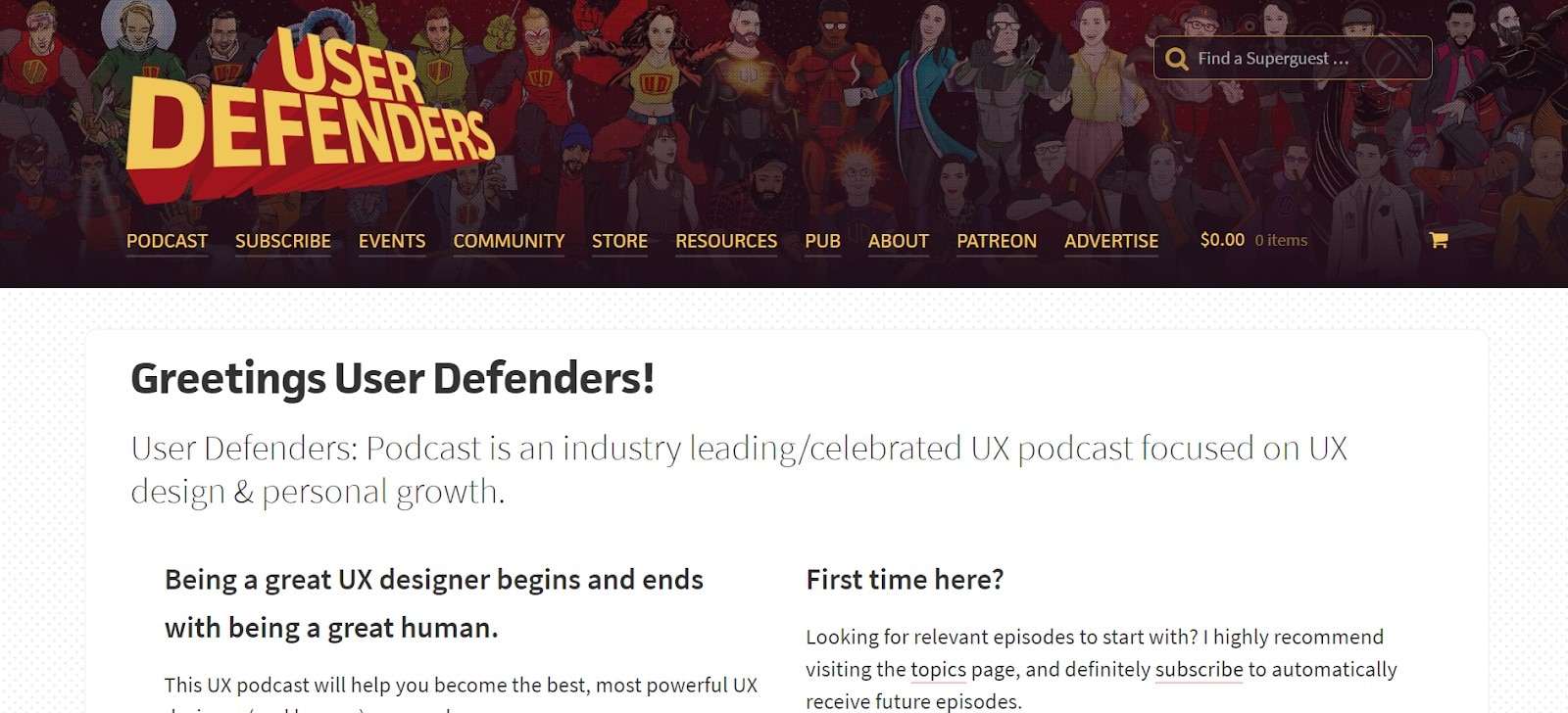 user experience podcast