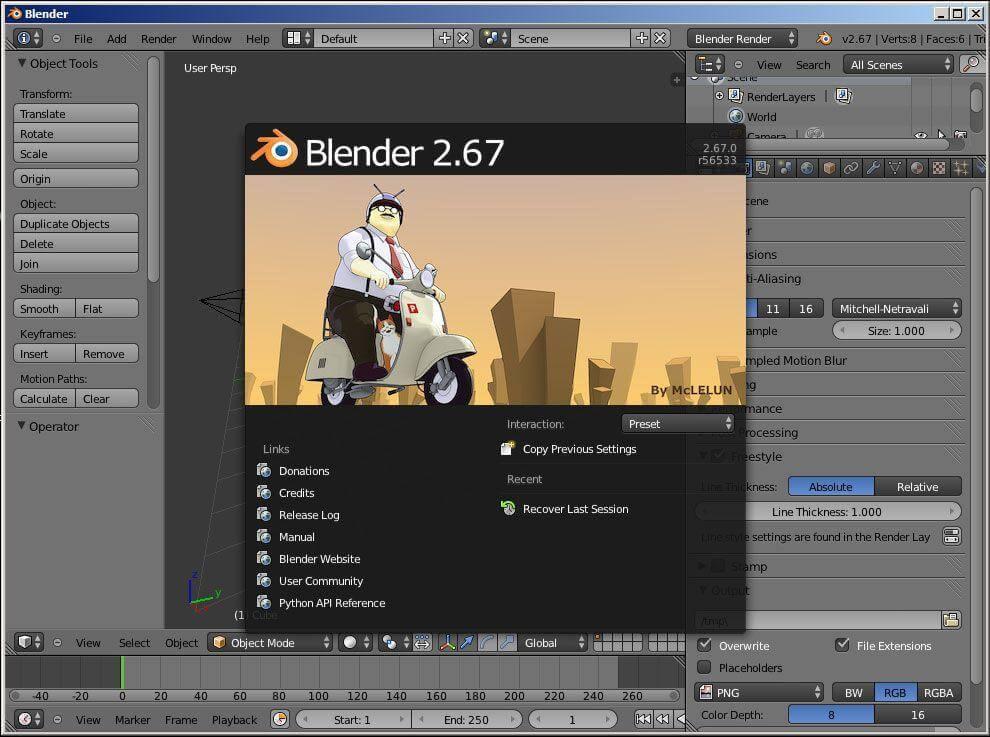 blender 3d video editing free download