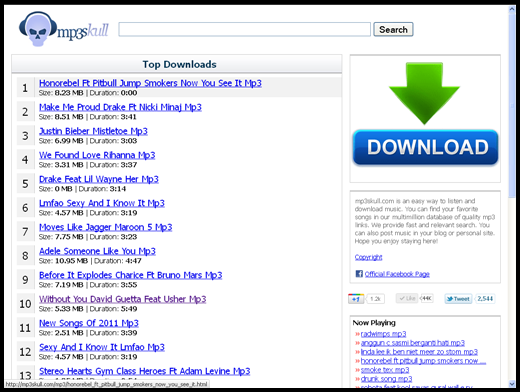 Top 10 music download sites