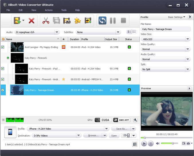 Xilisoft Video Converter - WMA Schnittprogramm