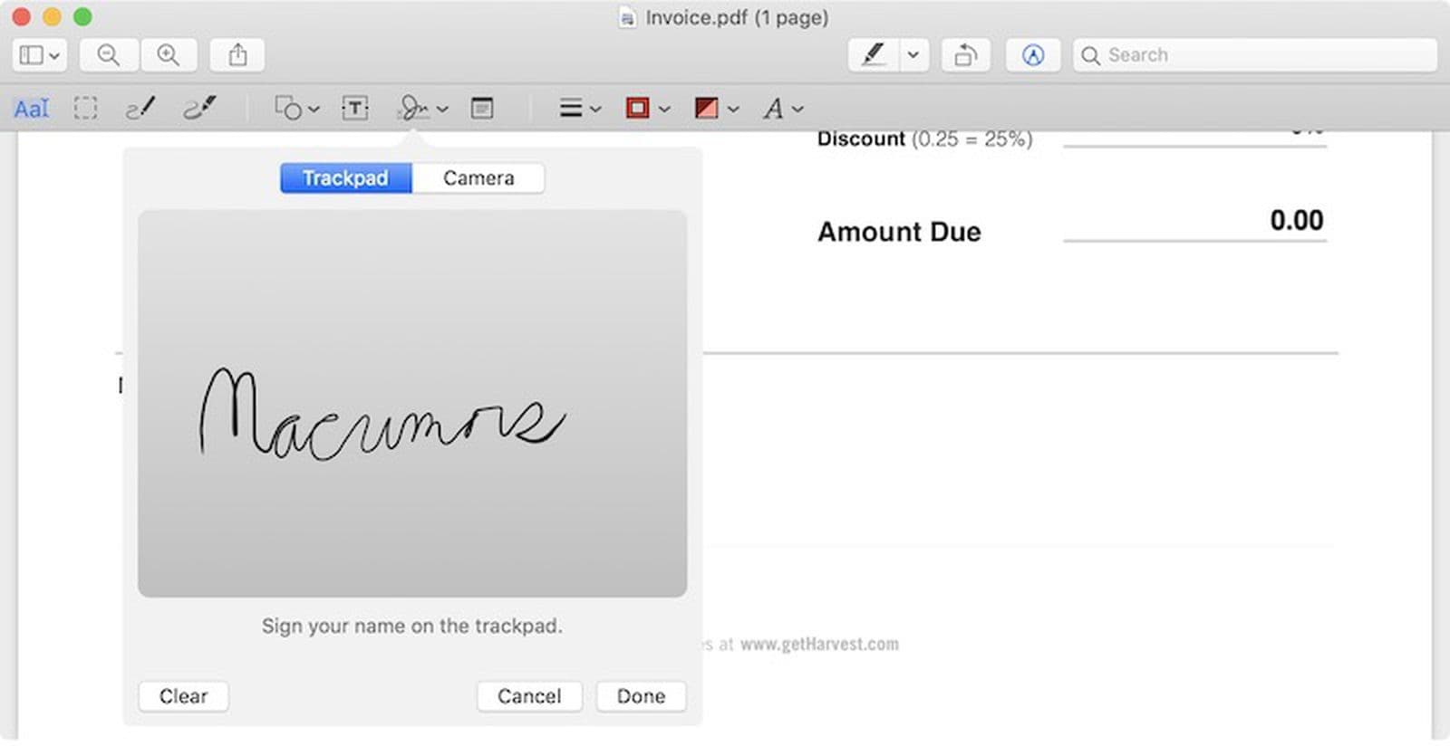 how to add signature to email on mac