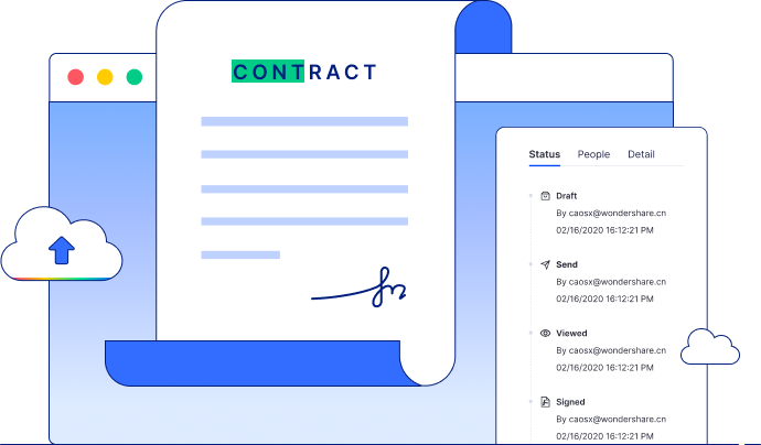 suivre le statut des documents