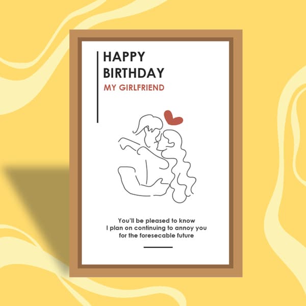 birthday card for lover