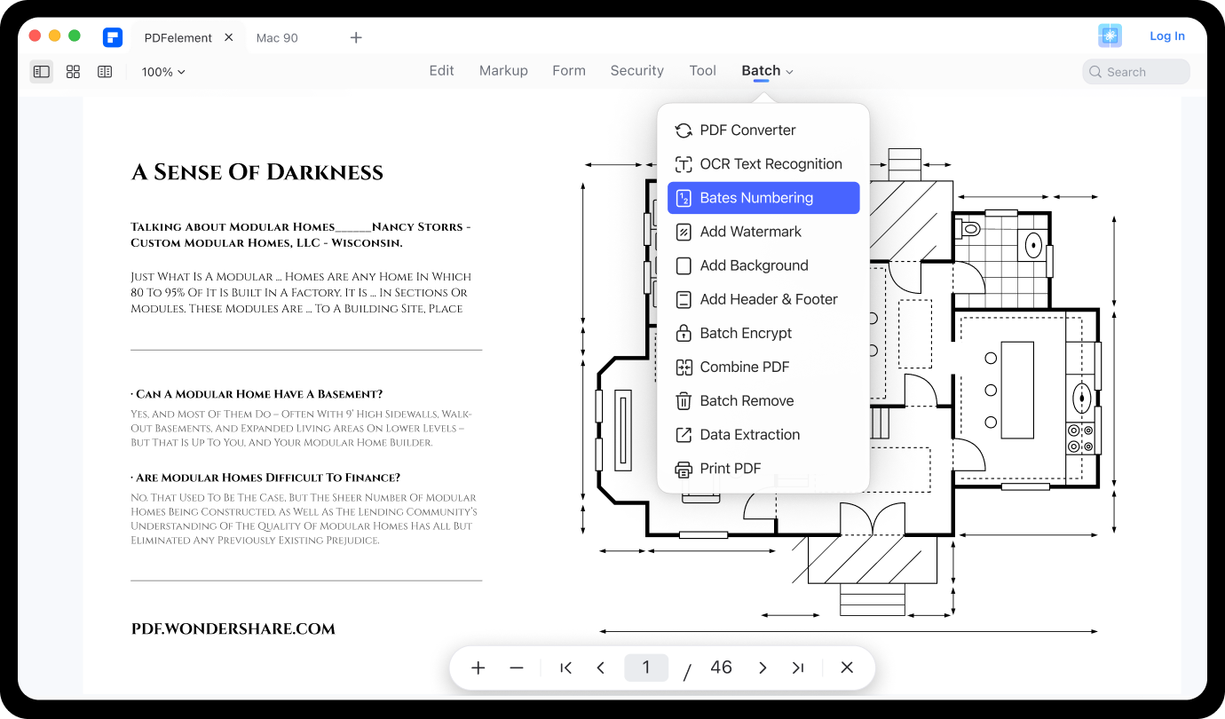 batch process pdf mac
