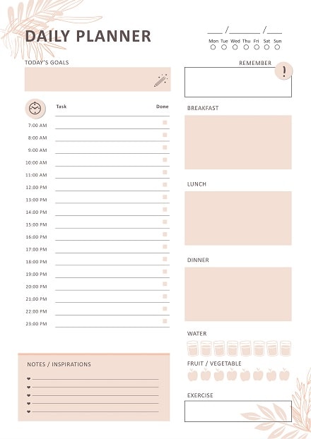 Schedule your NEW YEAR 2024 with planner templates (.pdf)