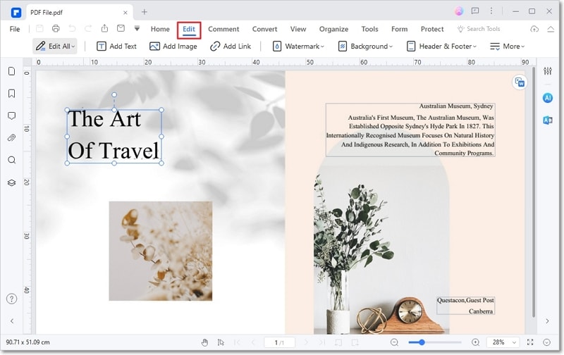 pdf editing tools
