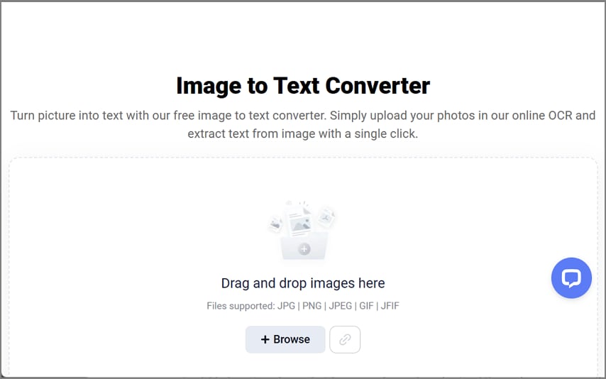 Bild zu Text Converter imagetotext io