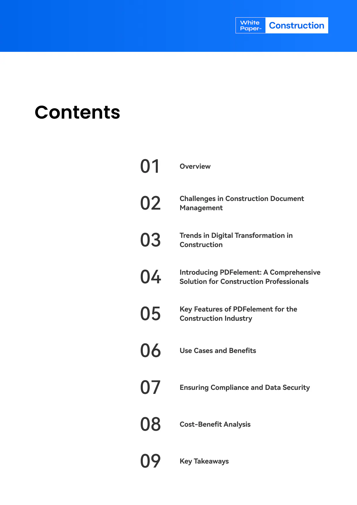 construction whitepaper