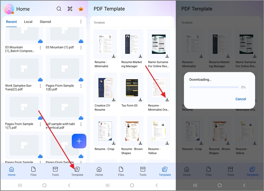 shift pdfelement templates download choice