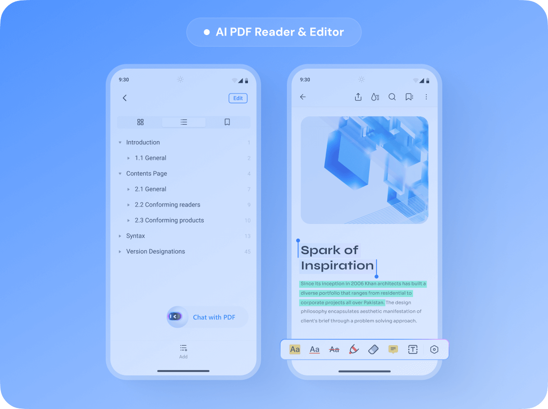 ai powered android pdf reader