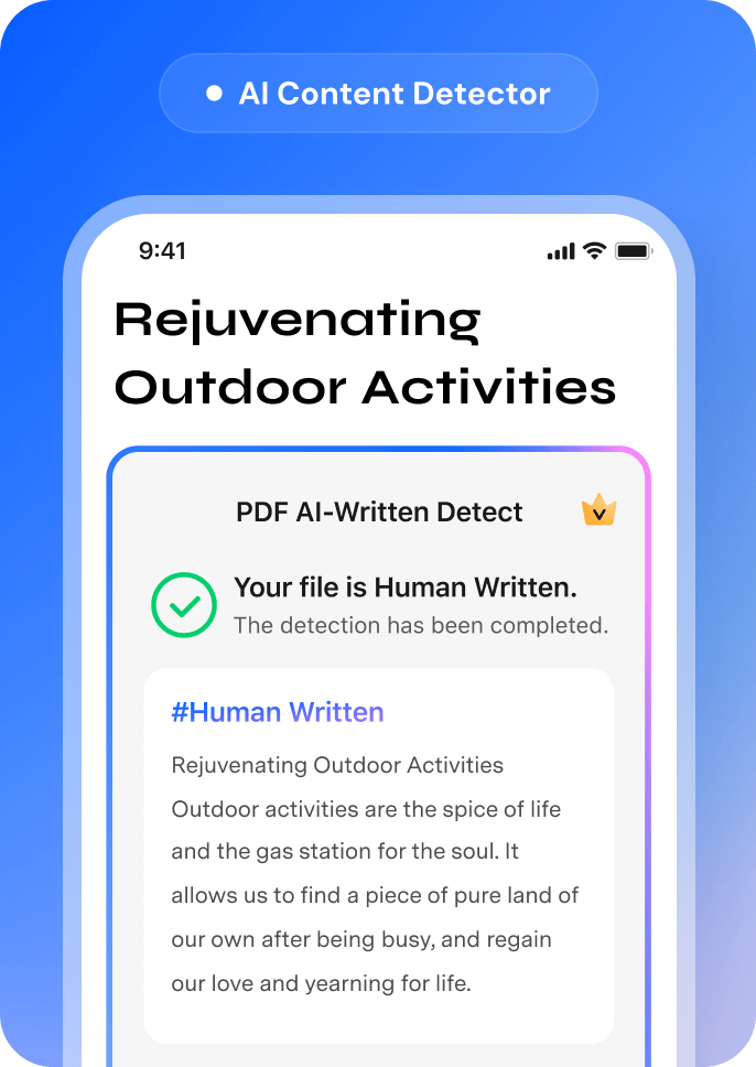 mobile ai content detector
