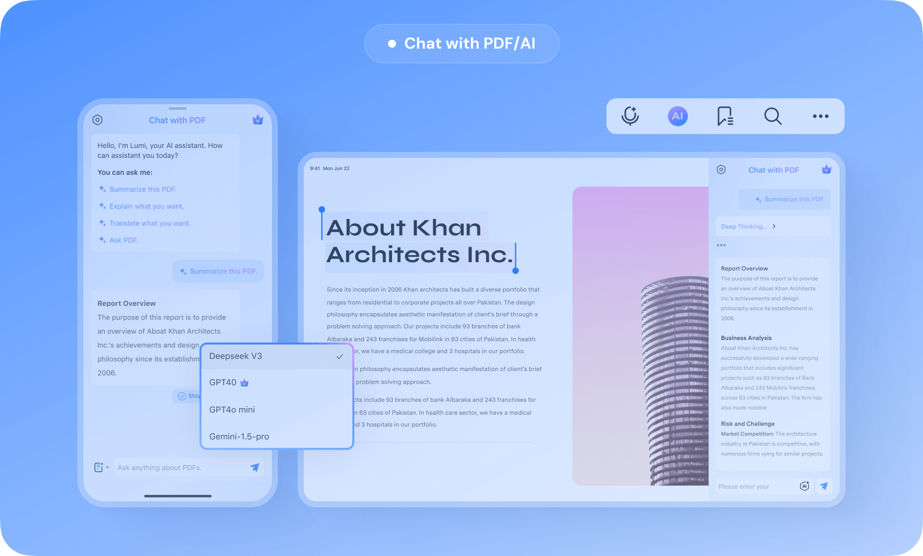 iphone ai chat with pdf