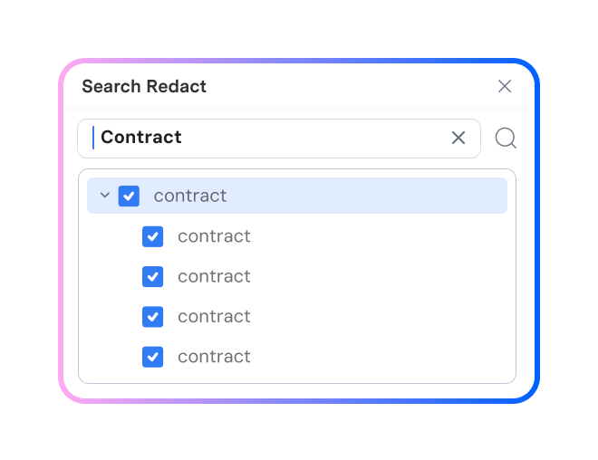 search and redact pdf