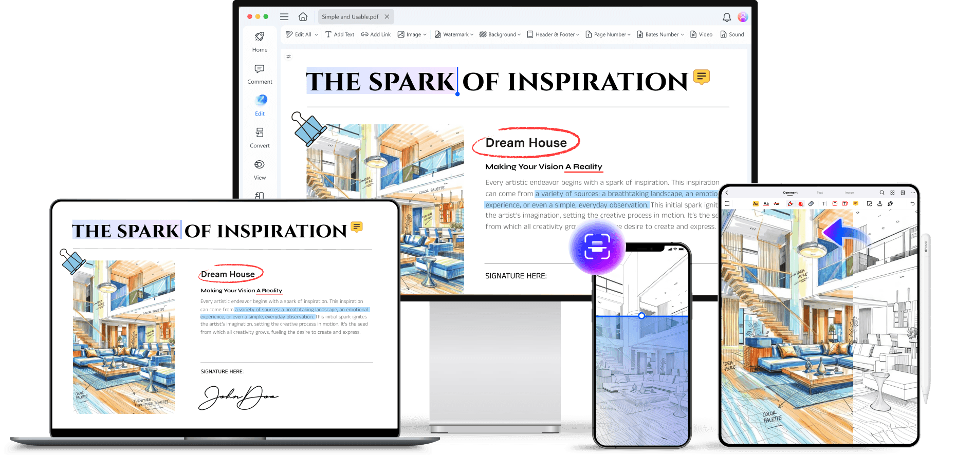 Seamless PDF Workflow Across Mac, iPad, and iPhone