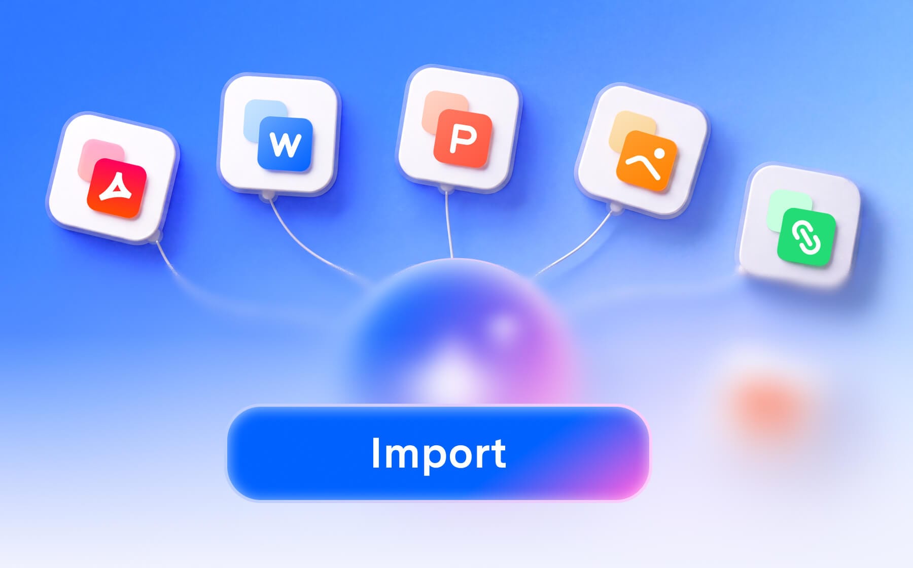 Import Files in Multiple Formats