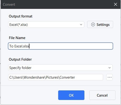 naming the converted file