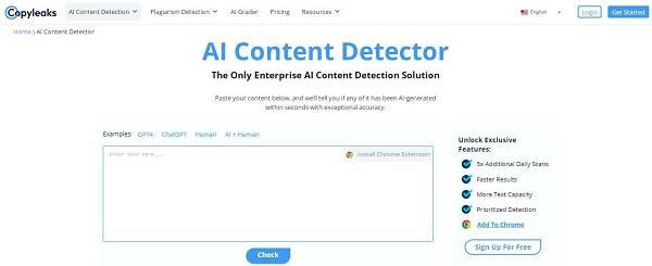 Copyleaks Review: AI Content Detector - InfinitePeer