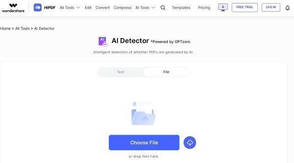 ai detection tool online