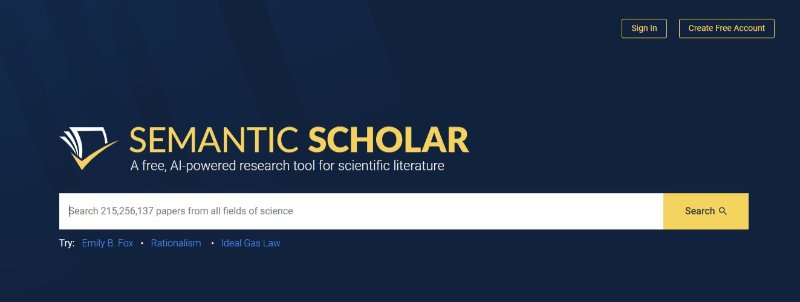 semantic scholar ai literature review tool