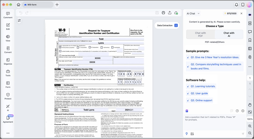 Understand a contract with AI