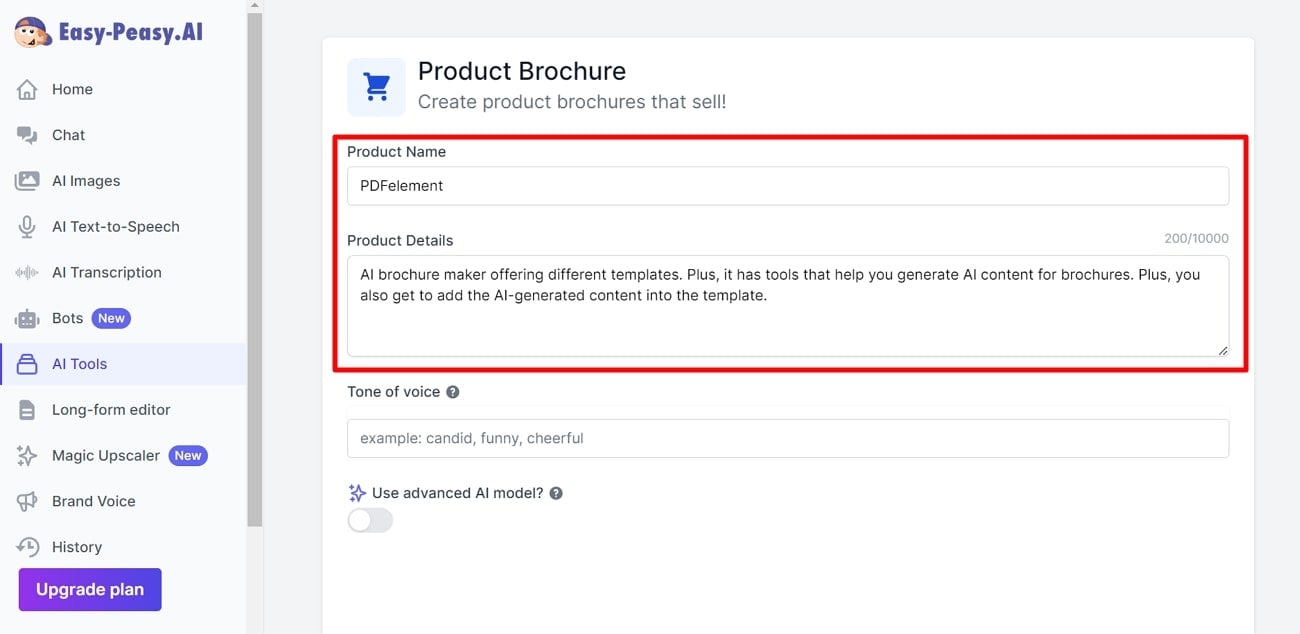 write details about your product 