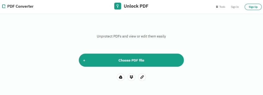 pdf converter suppression du mot de passe