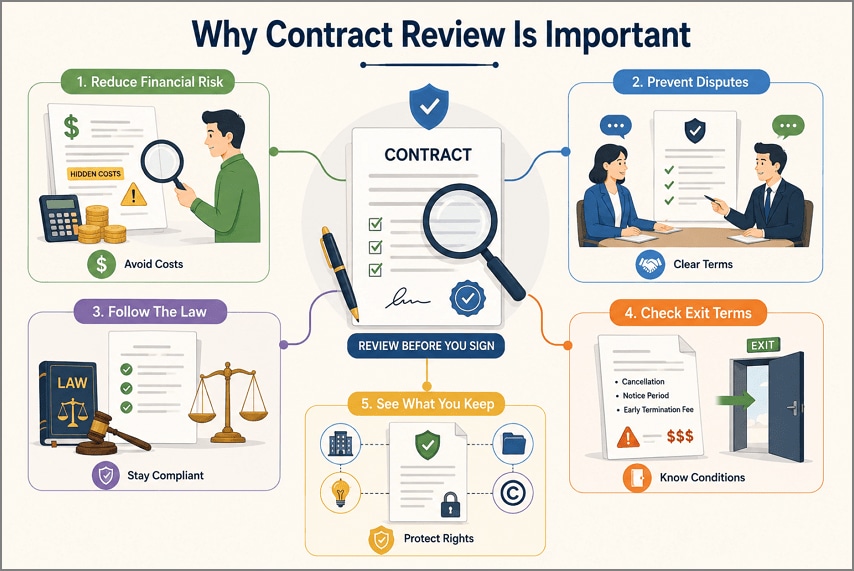 reasons for checking contract terms