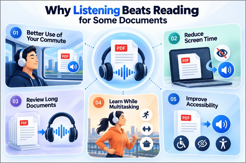 why listening is better than reading